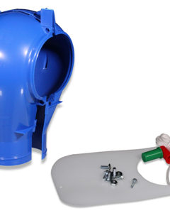 Outlet B with shut-off & cable control cpl FlexVey 75